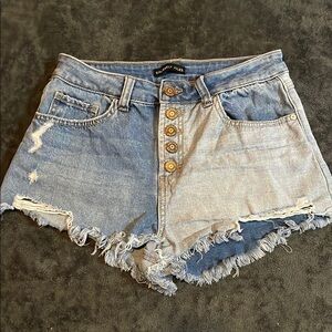 Sincerely Jules Distressed Denim Shorts